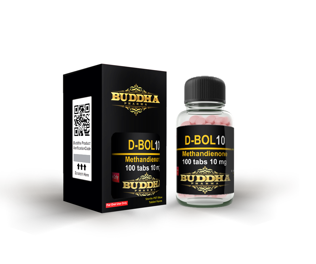 Buddha Pharma D-BOL 10 box and bottle